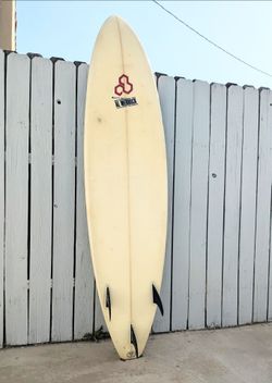 7'6 surfboard AL Merrick step up