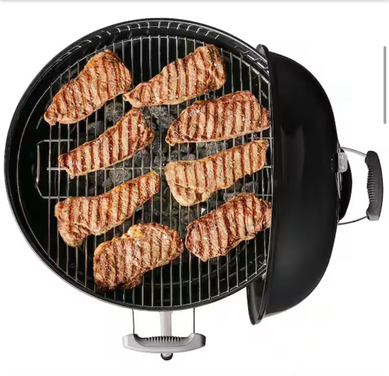 Original Kettle 22 in. Charcoal Grill in Black