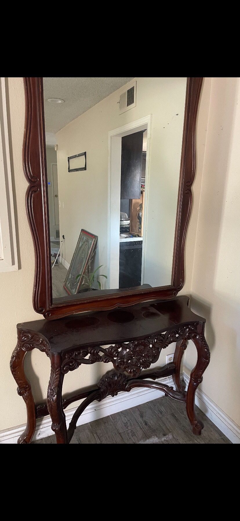 Mirror With Table