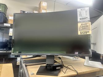 📺 💰🚨HUGE MONITOR SALE 31.5" Acer Nitro FHD 1920x1080 Curved Gaming Monitor ED320QR