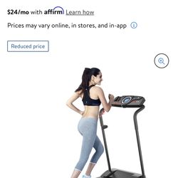 Lightweight portable treadmill