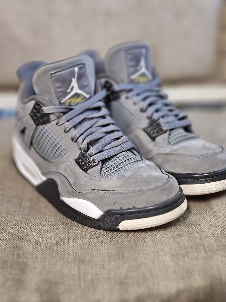 🔥 Jordan 4 Retro Cool Grey (2019) – Size 9.5 Men’s 🔥