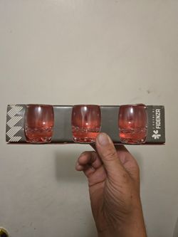 Vintage Italian shot glasses  brand new