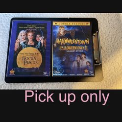 2 DVD Movie Hocus Pocus And Halloweentown And Halloweentown 2
