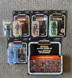 Star Wars TVC Mandalorian Figure Lot