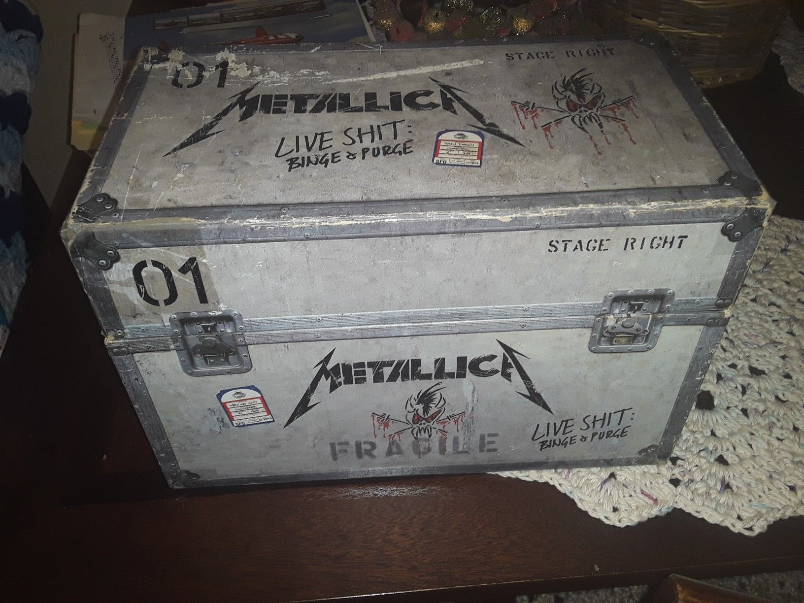 Metallica Binge and Purge box
