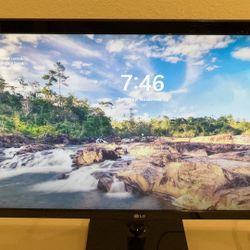 LG 24 Inch Monitor, Excellent Condition 