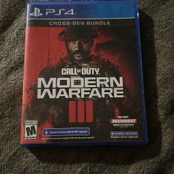 Call Of Duty Modern Warfare 3 PS4