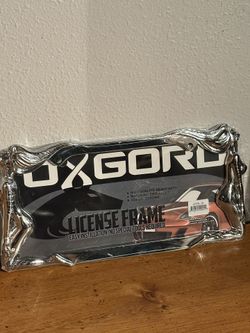 Auto Exotic Dancers License Plate Chrome Frame 