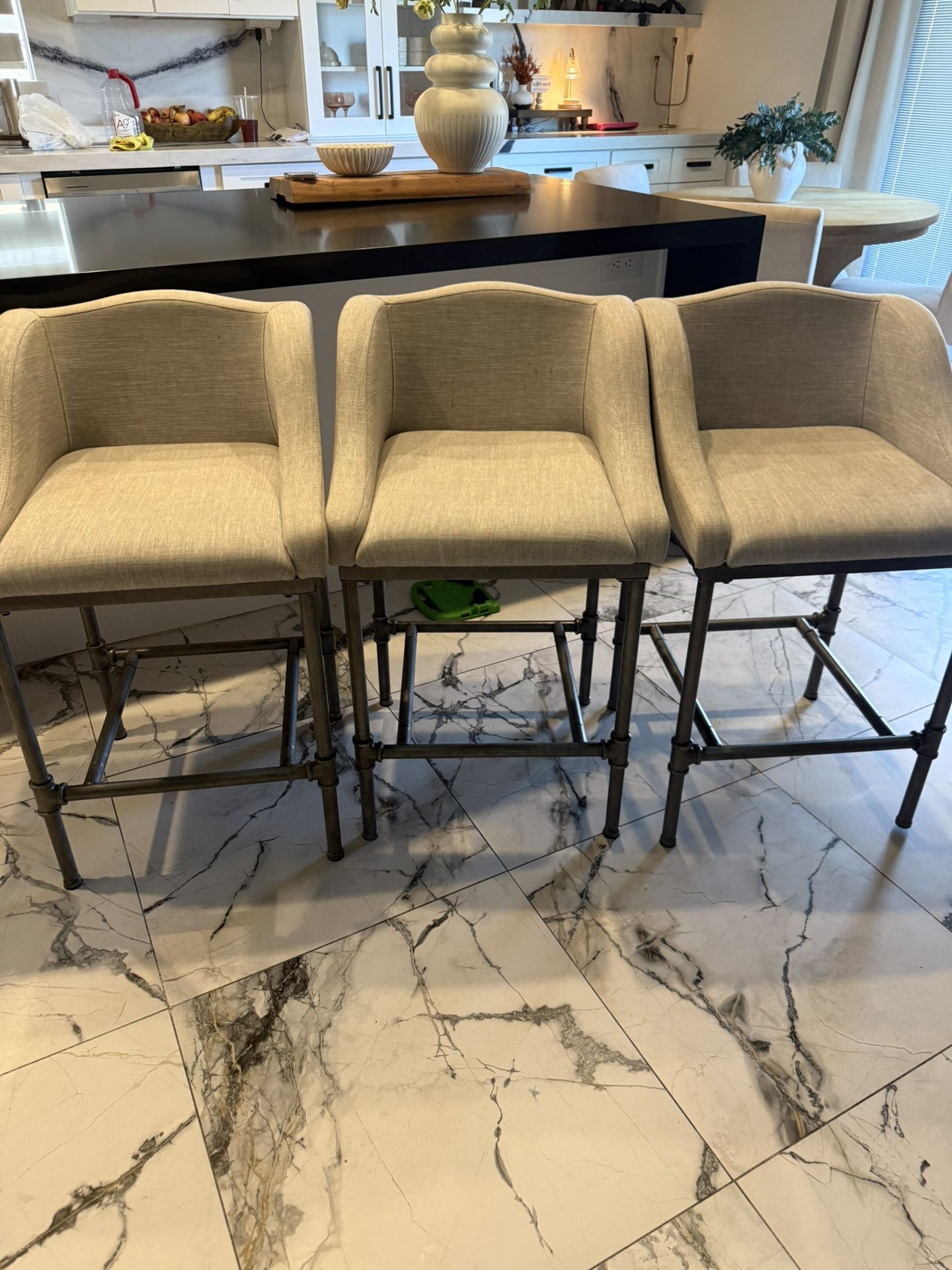 Set Of 3 Bar Stools
