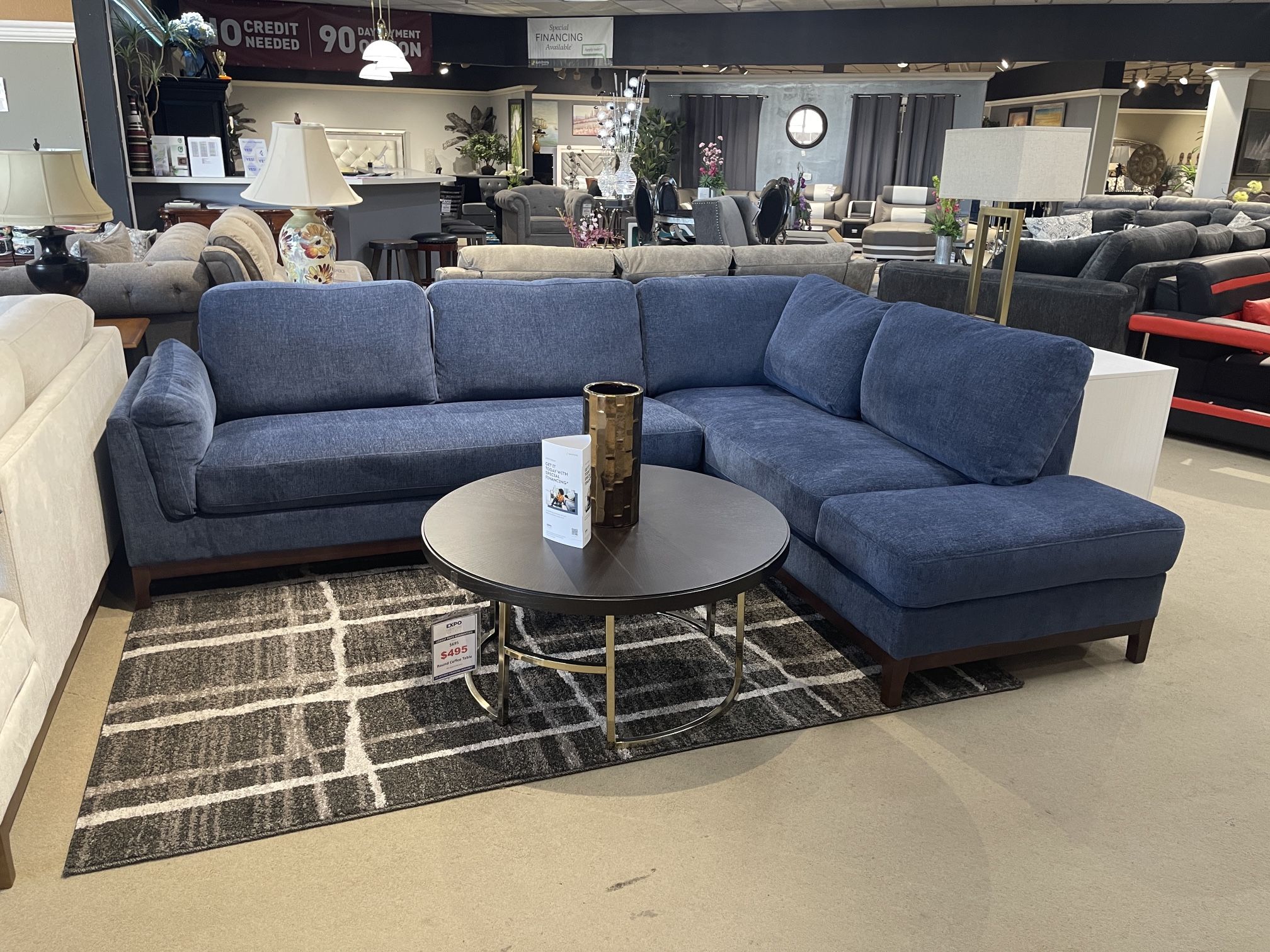 Navy Sectional