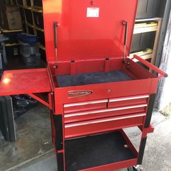 Blue Point Snap On Four Drawer Service Cart KRBC10TB