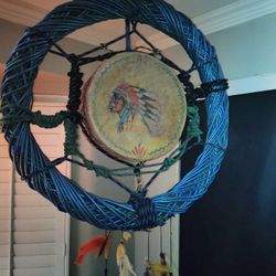 Blackfoot Tribe Medicine Man Drum