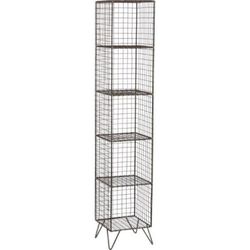 CB2 Metal Coop Shelf Unit