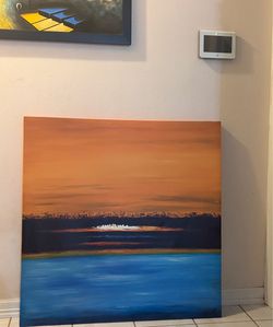 Large art paint canvas (Kolb Art Collection)