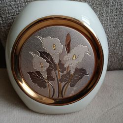 Art Of Chokin Mini Japanese Vase 