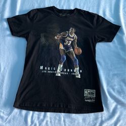 Magic Johnson Graphic T