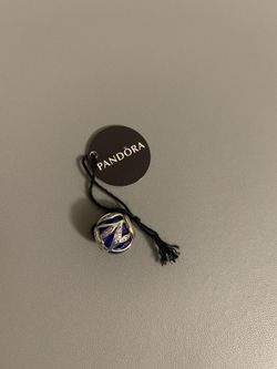 Pandora Silver Blue Charm