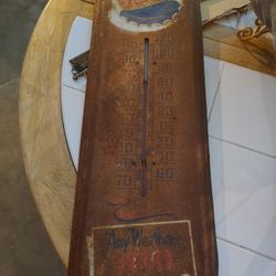 Pepsi And Dr Pepper Thermometer 