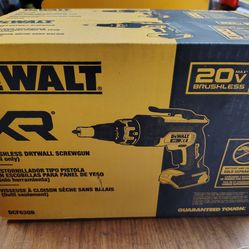 DeWalt XR drywall screw gun
