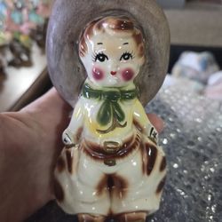 Vintage JOSEF ORIGINALS Vintage Josef Originals Figurine LITTLE TV Cowboy