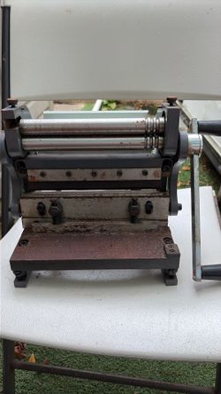 KAKA Industrial 8-Inch 3-in-1 Combination Shear, Brake, and Roll Machine