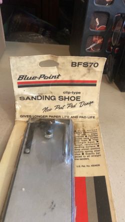 Sanding Shoe.  B F S 70
