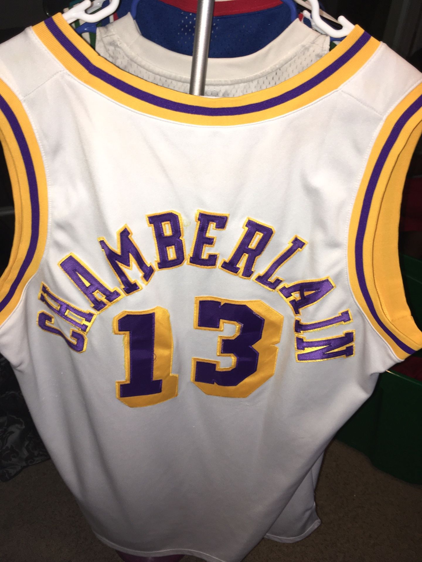 Wilt Chamberlain Los Angeles Lakers Jersey