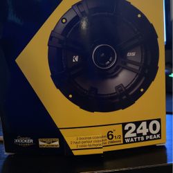 Kicker 6 1/2” Door Speakers