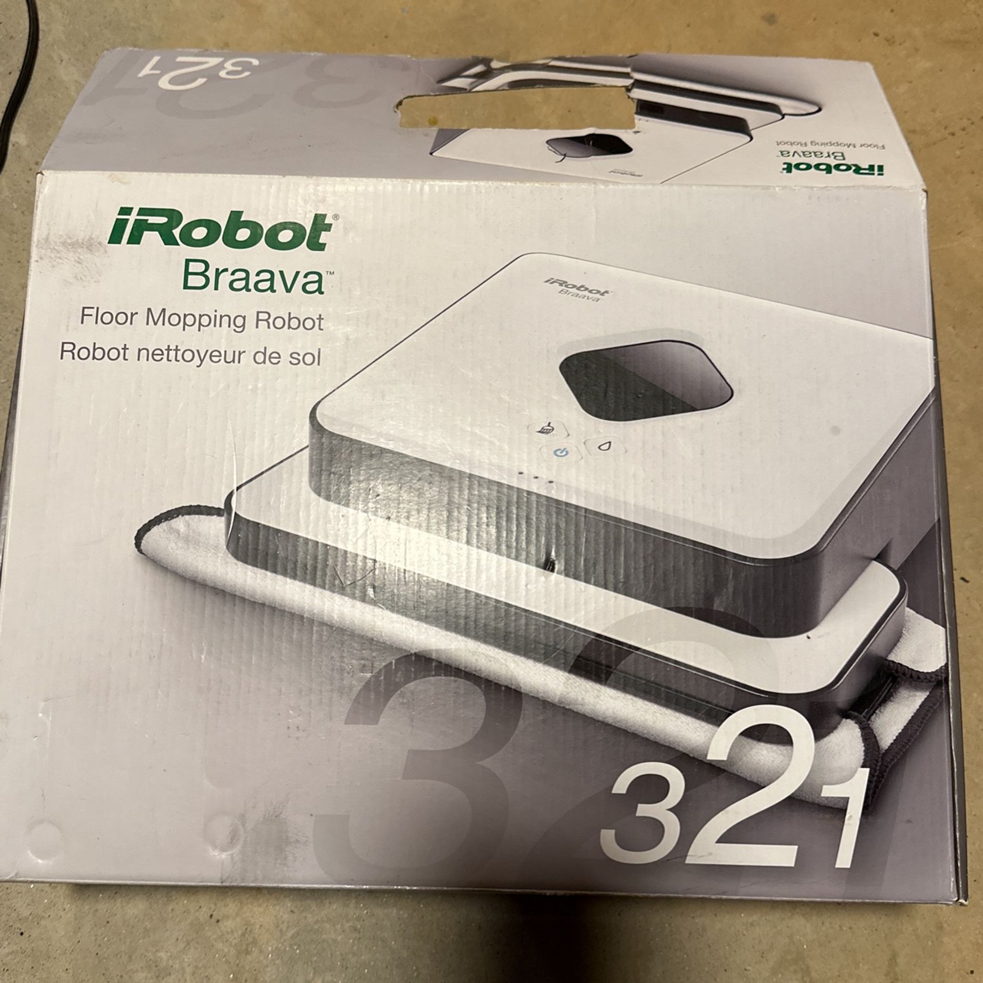 iRobot Braava 321 Floor-Mopping and Cleaning Robot