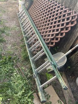 24 Ft Werner Fiberglass Ladder