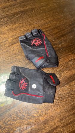 Hawk large biking workout exercise gloves