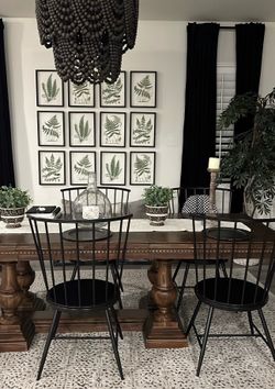 World Market Set of 12 Framed Botanical Fern Prints