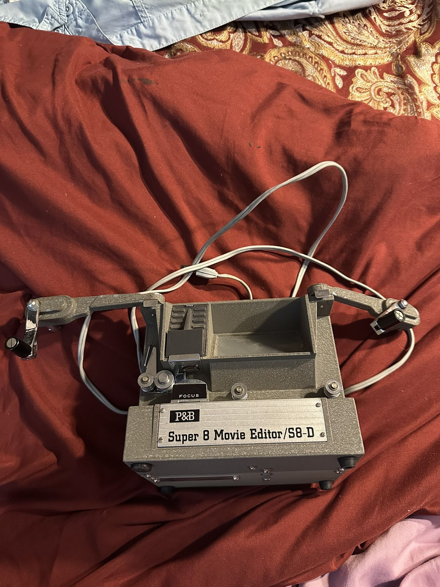 Vintage P&B Super 8 Movie Editor