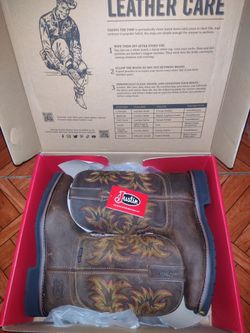Justin steel toe boots