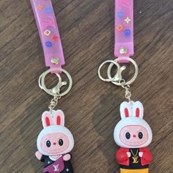 Labubu LV Keychains