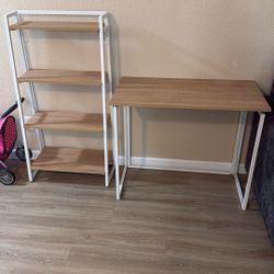 Shelf And Desk 