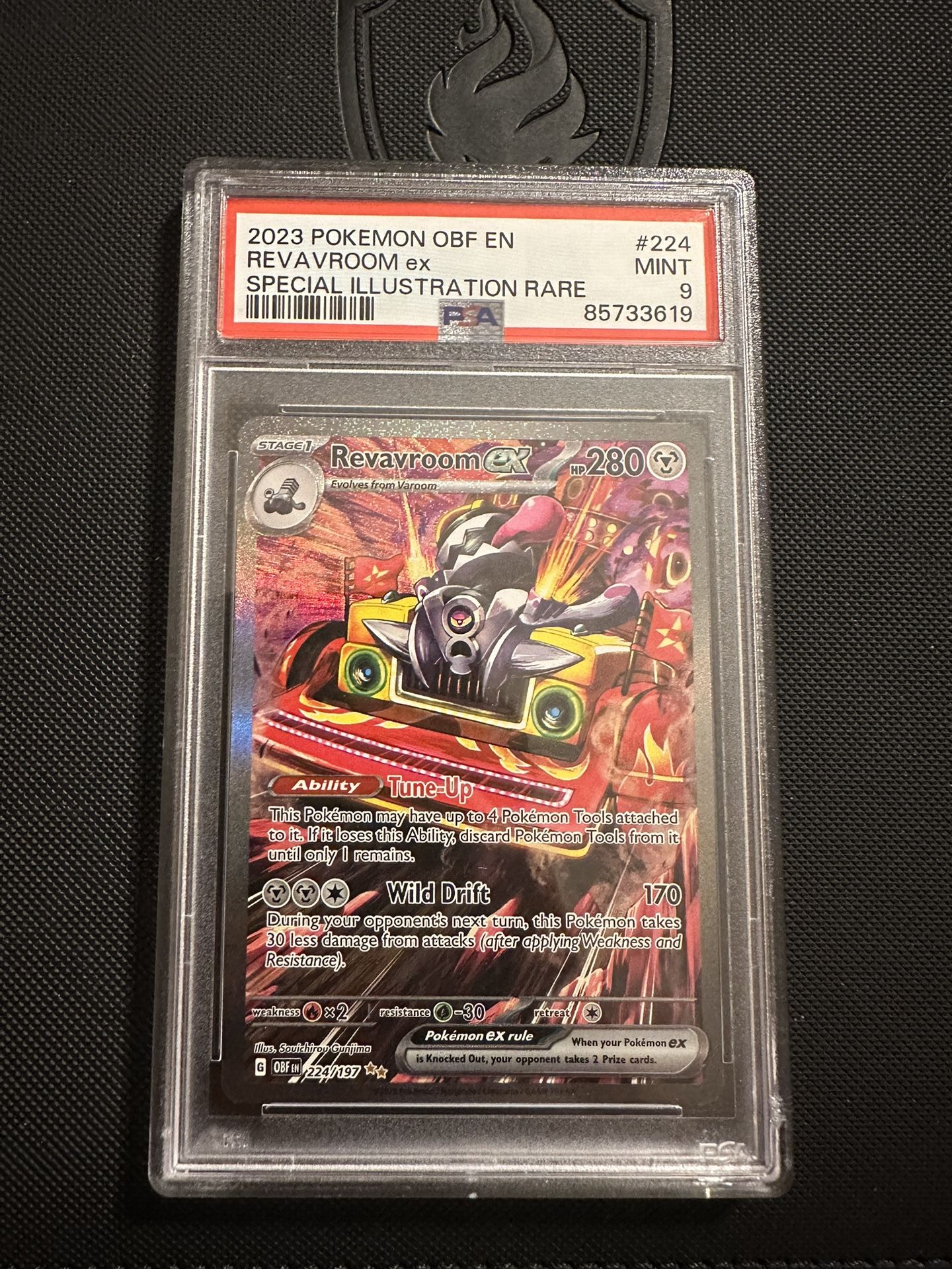 Revavroom ex #224 PSA 9 Mint Pokemon
