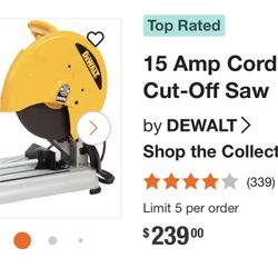 Dewalt Saw 