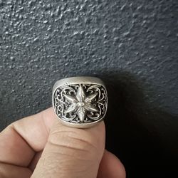 Chrome Hearts Oval Star Ring Size 11.5