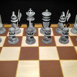 Roman Chess Set (32 Pieces ) - 3d Printed