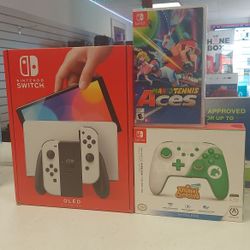 OLED Nintendo Switch With Extra Controller And Game On Finance With Just $29 Down Payment No Credit Needed 