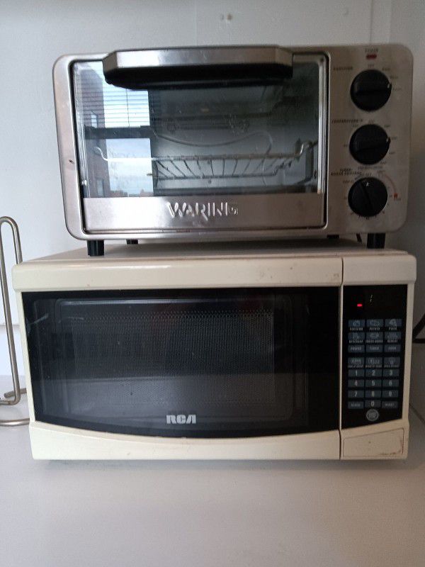 Microwave And Toaster