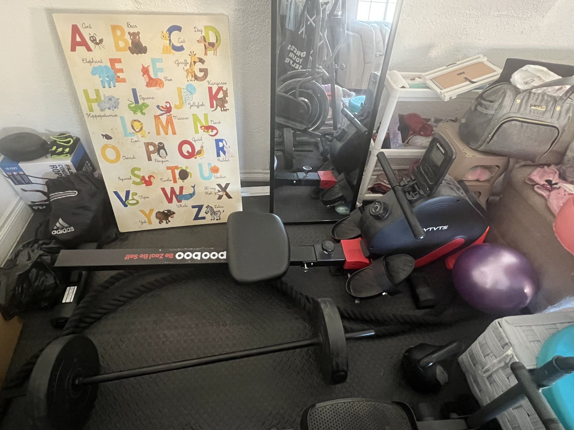 POOBOO Workout Rowing Machine