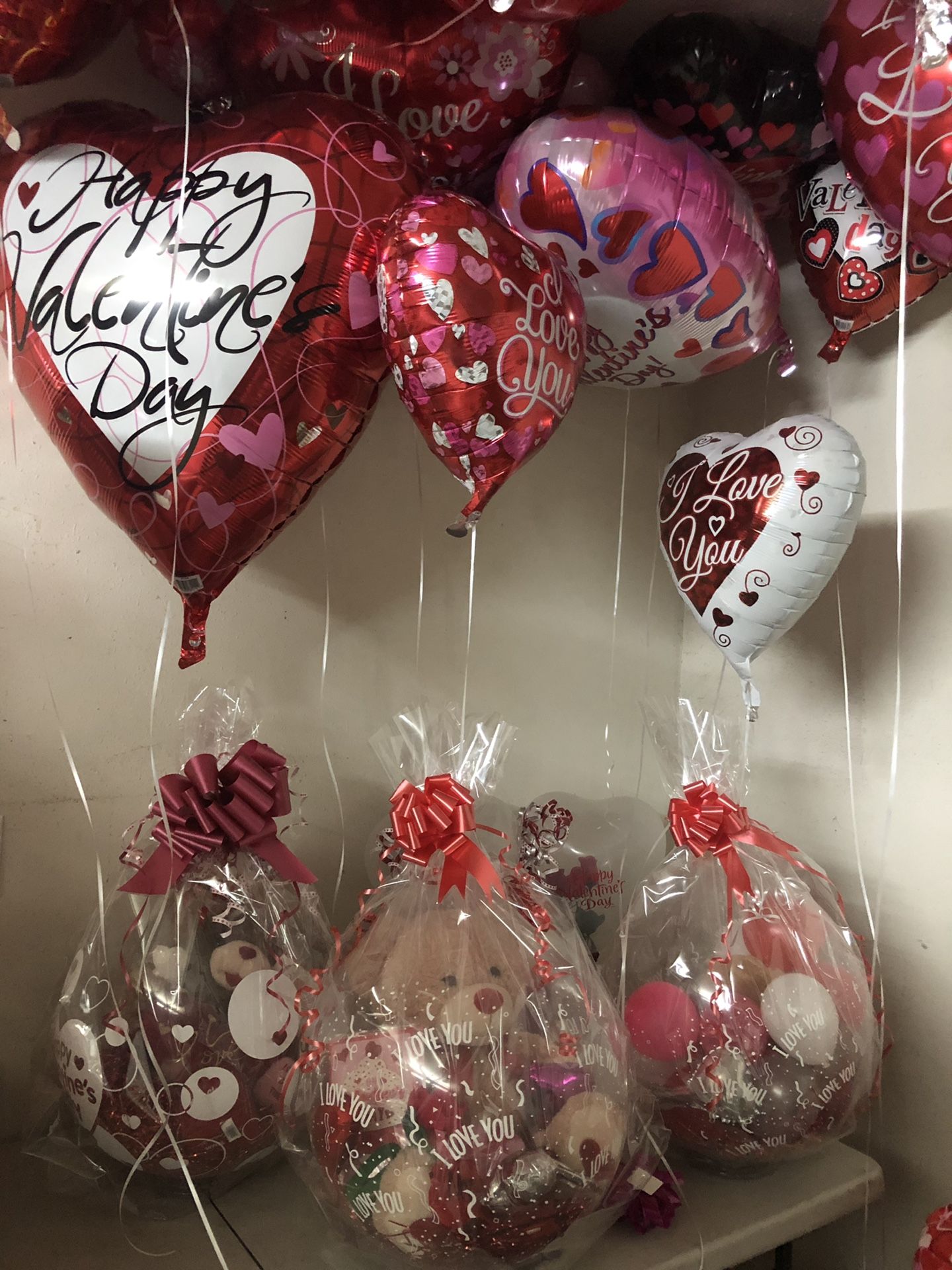 Valentine’s balloons