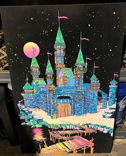 Painted Heavy Picture Decor Cash Only