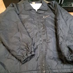 Vintage Black Nike Windbreaker (XL)