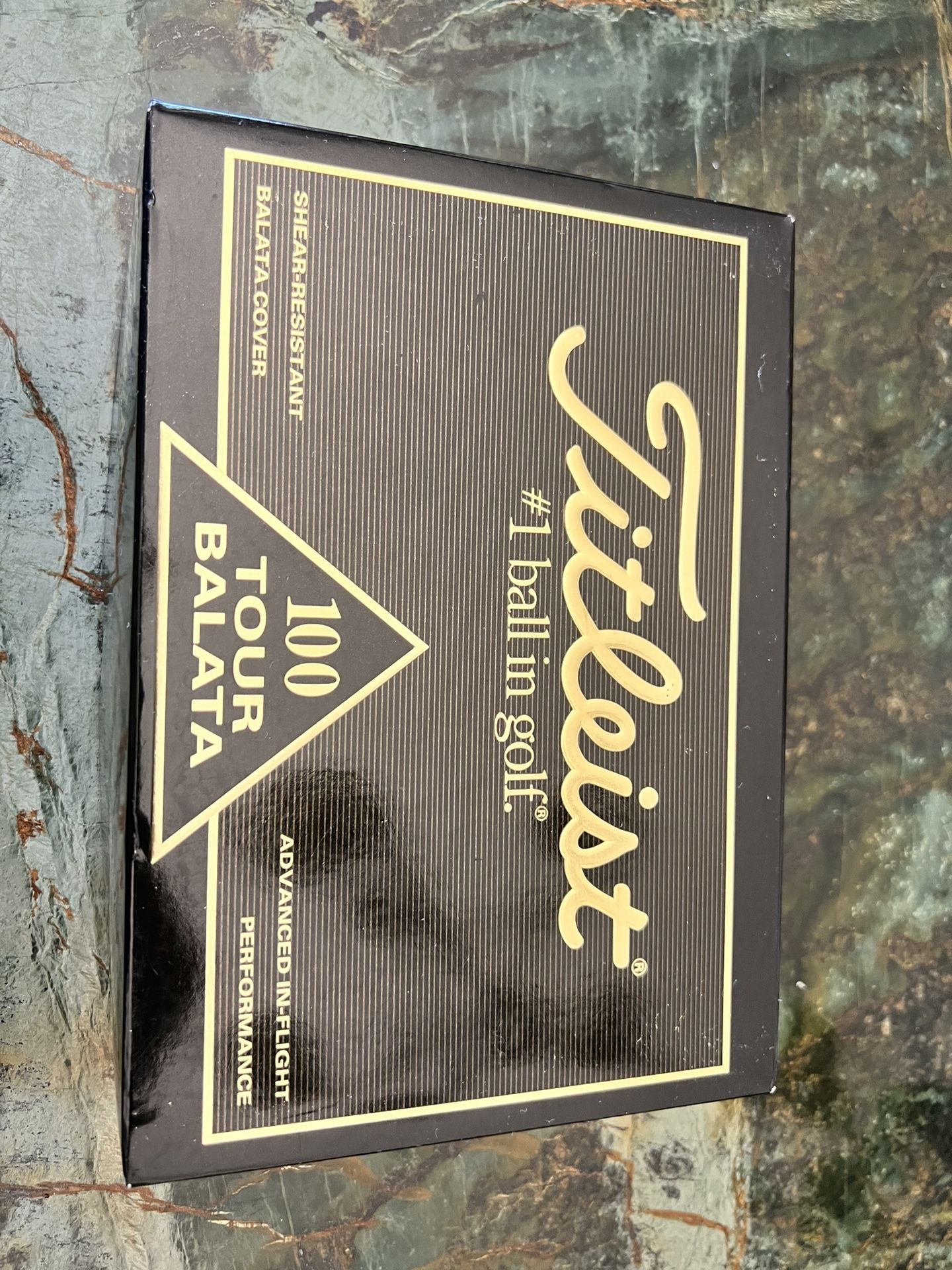 Titleist 100 Tour Balata Golf Balls