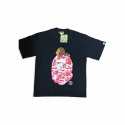 BAPE black and pink camo baby milo 
