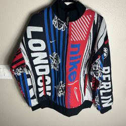 NIKE Culture of Football Therma-FIT Full-Zip Jacket FN2395 010 Men’s Size Medium